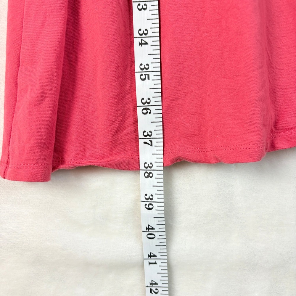 Matilda Jane Ruffle Dress Womens Medium Pink Excellent Smocked Sleeveless Knit - Picture 4 of 10
